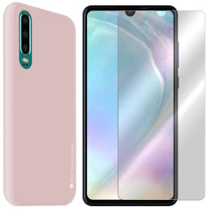Etui Do Huawei P30 Case Mercury I-jelly + Szkło