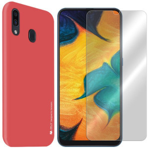 Etui Do Galaxy A30 Sm-a305 Mercury I-jelly + Szkło