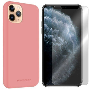 Etui Do Iphone 11 Pro Case Mercury Soft + Szkło 9h