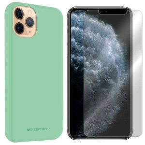 Etui Do Iphone 11 Pro Case Mercury Soft + Szkło 9h
