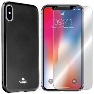Etui Do Iphone Xs Case Tył Mercury Jelly +szkło 9h