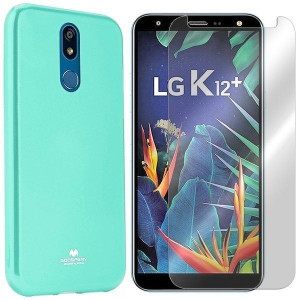 Etui Do Lg K40 Pokrowiec Mercury Jelly + Szkło 9h
