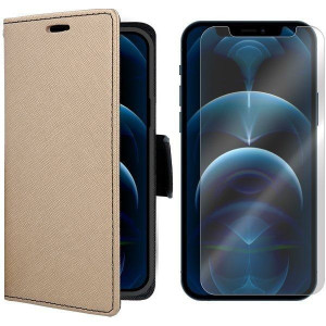 Etui Do Iphone 12 Pro Max Obudowa Fancy + Szkło 9h