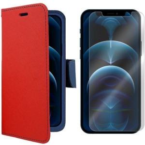 Etui Do Iphone 12 Pro Max Obudowa Fancy + Szkło 9h