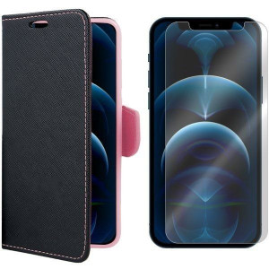 Etui Do Iphone 12 Pro Max Obudowa Fancy + Szkło 9h