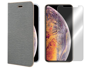 Etui Do Iphone Xs Max Pokrowiec Kabura Posh +szkło