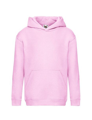 Fruit of the Loom Bluza dziecięca premium kangurka 128 cm (7-8 lat) różowy
