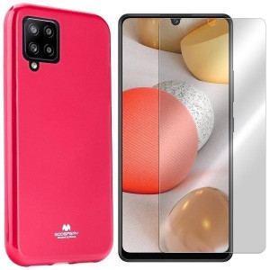 Etui Do Samsung Galaxy A42 5g Mercury Jelly +szkło
