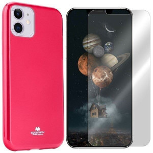 Etui Do Iphone 12 Obudowa Mercury I-jelly + Szkło