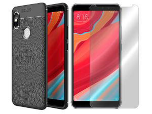 Xiaomi Redmi S2 Etui Pokrowiec Tył Skin + Szkło 9h