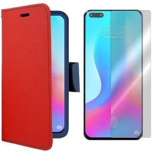 Etui Do Huawei P40 Pro Pokrowiec Fancy + Szkło 9h