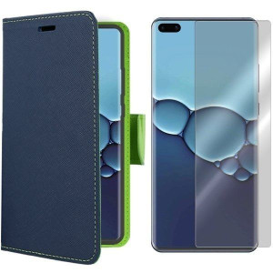 Etui Do Huawei P40 Pokrowiec Kabura Fancy +szkło
