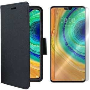 Etui Do Huawei Mate 30 Pokrowiec Fancy + Szkło
