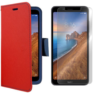 Etui Do Xiaomi Redmi 7a Pokrowiec Fancy + Szkło 9h