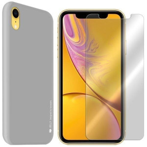 Etui Do Iphone Xr Case Mercury I-jelly + Szkło 9h