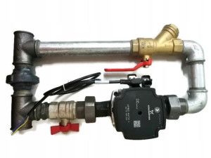 Obejście Pompy C.o. 1' Pompa Grundfos Upm3 Auto L