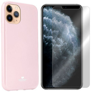 Etui Do Iphone 11 Pro Max Mercury Jelly + Szkło