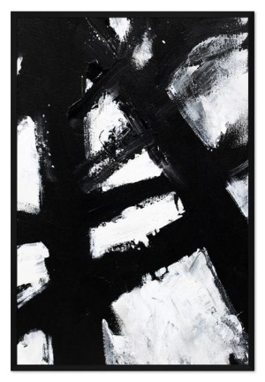 Obraz olejny ręcznie malowany 63x93cm Abstrakcja