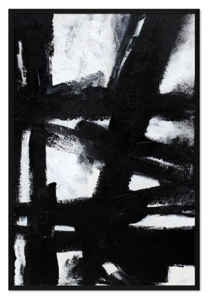 Obraz olejny ręcznie malowany 63x93cm Abstrakcja