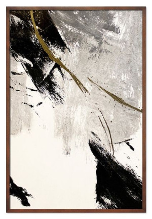 Obraz olejny ręcznie malowany 63x93cm Abstrakcja
