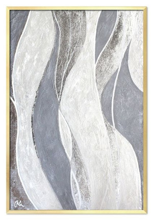 Obraz olejny ręcznie malowany 63x93cm Abstrakcja