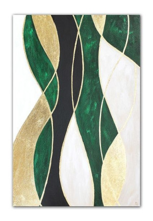 Obraz olejny ręcznie malowany 63x93cm Abstrakcja