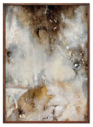 Obraz olejny ręcznie malowany 53x73cm Abstrakcja