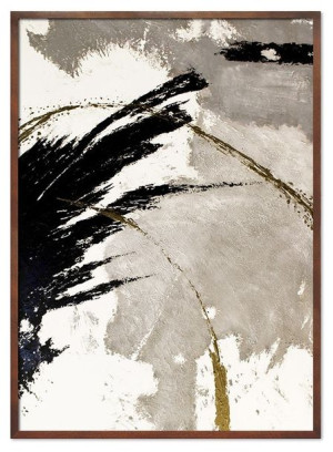 Obraz olejny ręcznie malowany 53x73cm Abstrakcja
