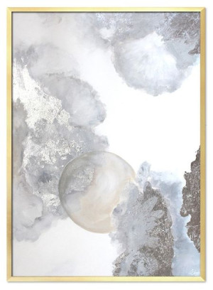 Obraz olejny ręcznie malowany 53x73cm Abstrakcja