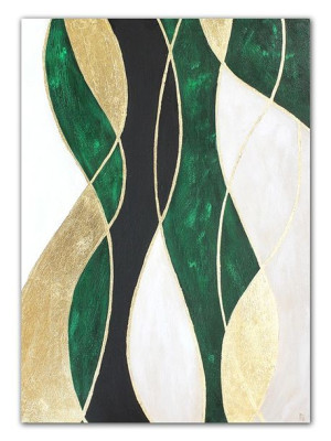 Obraz olejny ręcznie malowany 50x70cm Abstrakcja