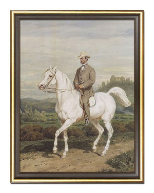 Obraz 36x46 cm Jeździec