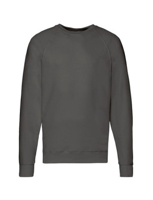 Fruit of the Loom Bluza męska lekka raglan M grafit (GL)