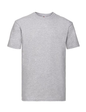 Fruit of the Loom Koszulka męska Super Premium XXL szary melanż (94)
