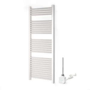  Grzejnik łazienkowy elektryczny Warmtec Encanto 55x150 biały + grzałka 800