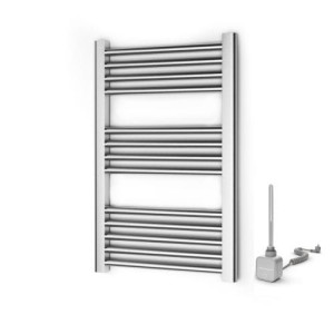  Grzejnik łazienkowy elektryczny Warmtec Encanto 45x70 chrom połysk + grzał