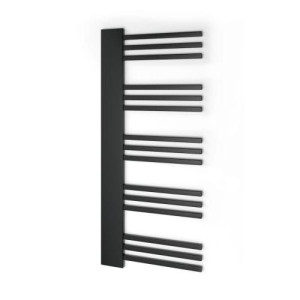 Grzejnik łazienkowy Warmtec Mastil 50 x 120 antracyt/czarny