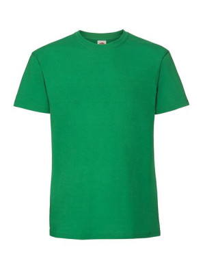 Fruit of the Loom Koszulka męska Ringspun Premium L trawiasta zieleń (47)