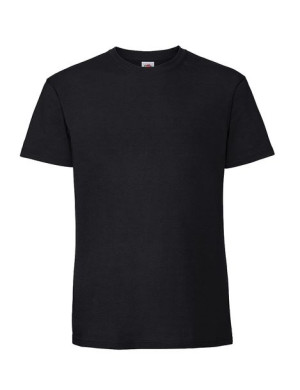 Fruit of the Loom Koszulka męska Ringspun Premium 3XL czarny (36)