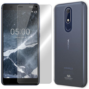 Etui Do Nokia 5.1 2018 Case Mercury Jelly + Szkło