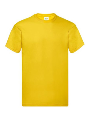 Fruit of the Loom Koszulka męska Original XXL ciemnożółty (34)