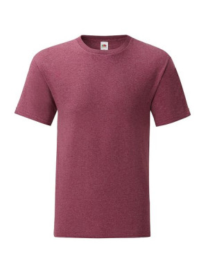 Fruit of the Loom Koszulka męska Iconic M Heather Burgundy (H1)