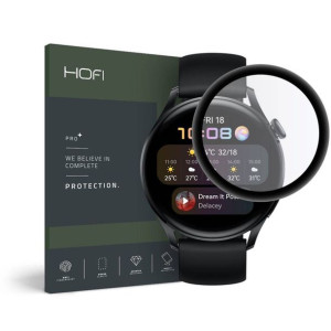 Szkło Hybrydowe Hofi Hybrid Glass Huawei Watch 3 46mm Black