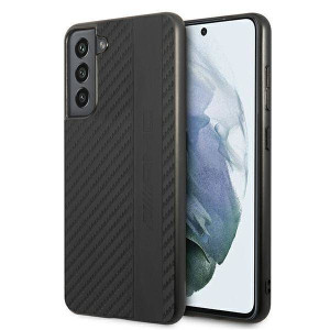 AMG AMHCS21FESBLSCA S21 FE G990 czarny/black hardcase Carbon Stripe&Embosse