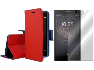 Sony Xperia L2 Kabura Etui Pokrowiec Case + Szkło