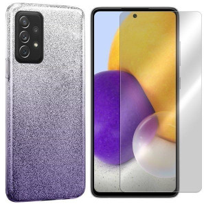 Etui Do Samsung Galaxy A72 Obudowa Stella + Szkło