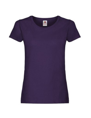 Fruit of the Loom Koszulka damska Original lady fit XXL purpurowy