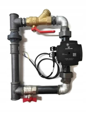 Obejście Pompy C.o. Pion 6/4' Grundfos Upm3 Auto L