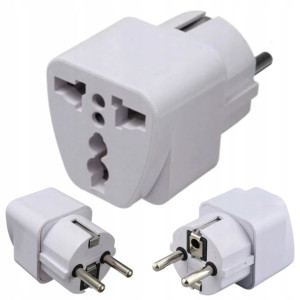 Adapter Przejściówka Wtyczka Wtyk Gniazdo Uk Pl