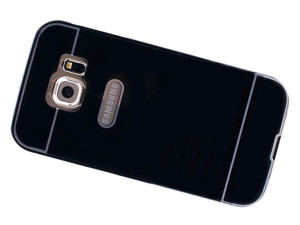 3w1 Etui Metal Bumper Samsu Galaxy S6 Edge + Szkło