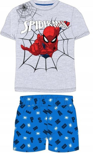 Piżama Chłopięca Spiderman Kr Rękaw 128